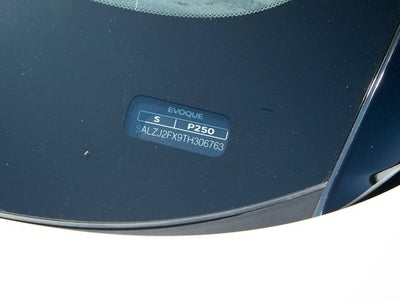 2026 Land Rover Range Rover Evoque S