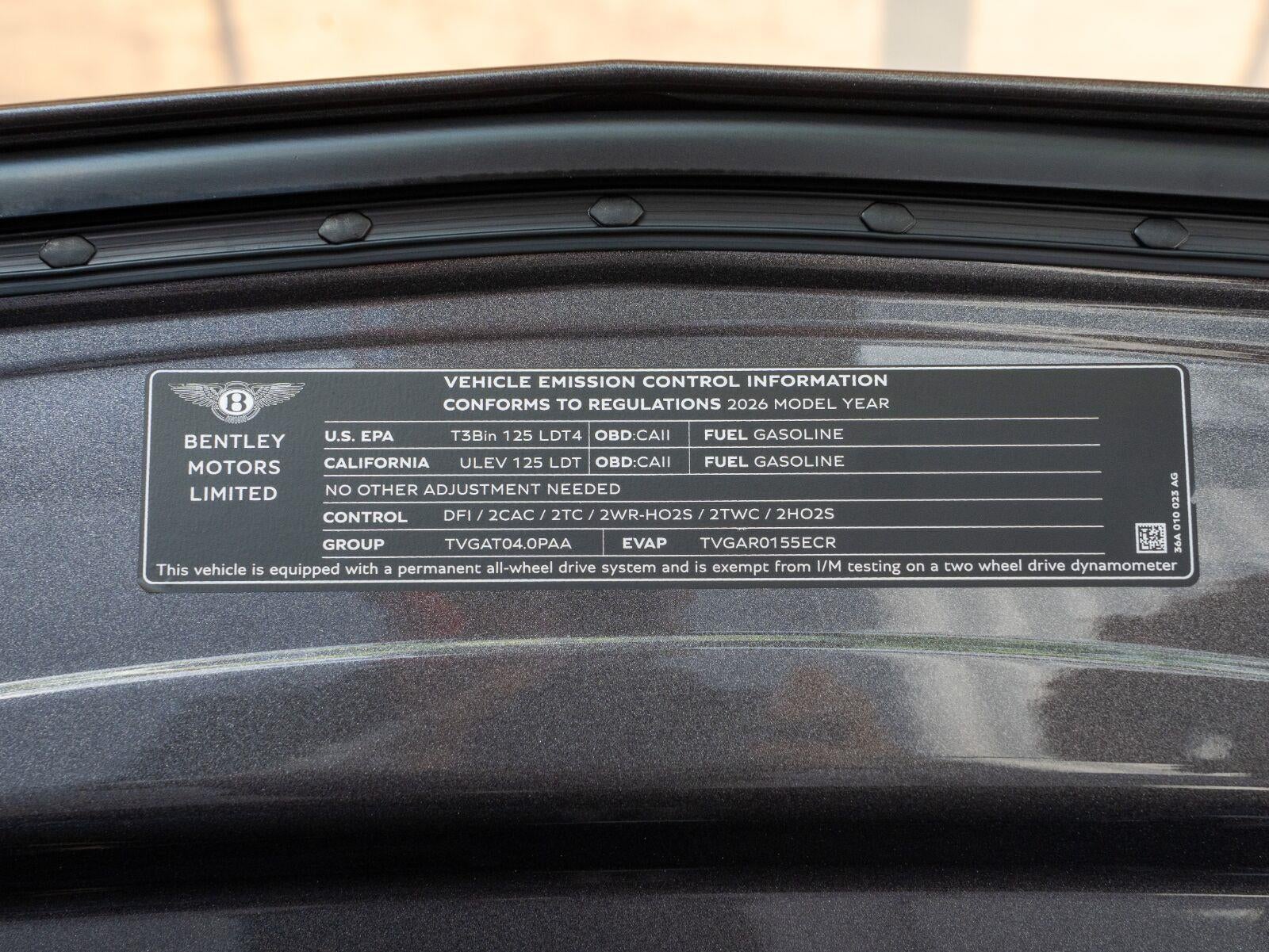 2026 Bentley Bentayga Speed