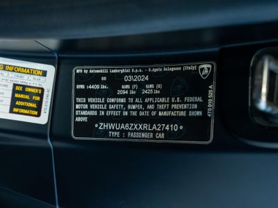2024 Lamborghini Huracan STO