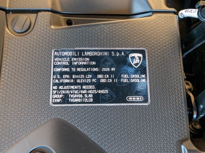 2026 Lamborghini Revuelto Coupe