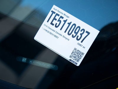 2014 Chevrolet Corvette Stingray Z51 3LT