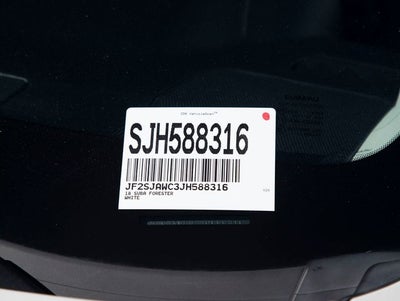 2018 Subaru Forester 2.5i Touring
