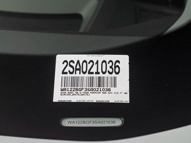 2025 Audi Q6 e-tron Premium Plus