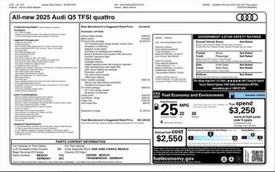 2025 Audi Q5 Premium Plus quattro