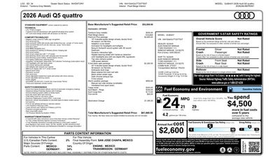 2026 Audi Q5 2.0T Premium Plus quattro