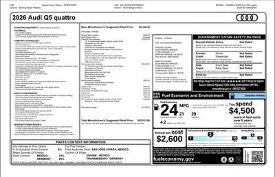 2026 Audi Q5 2.0T Premium Plus quattro