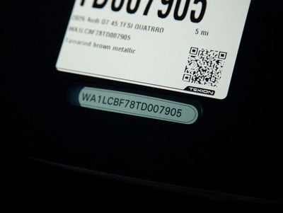 2026 Audi Q7 45 Premium Plus quattro