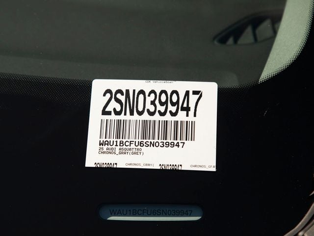 2025 Audi A5 quattro