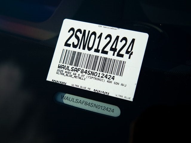 2025 Audi S8 4.0T quattro