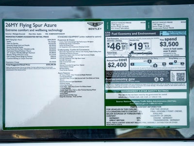 2026 Bentley Flying Spur Azure