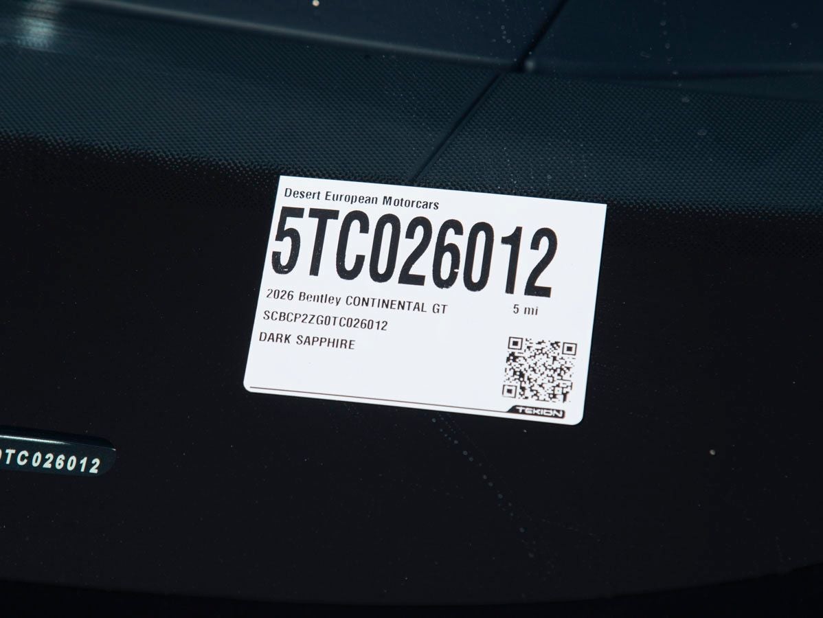 2026 Bentley Continental GT Base