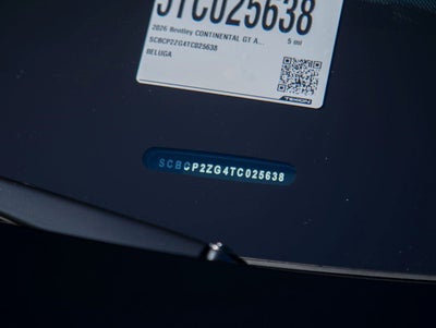 2026 Bentley Continental GT Azure