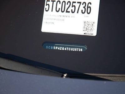 2026 Bentley Continental GTC Azure