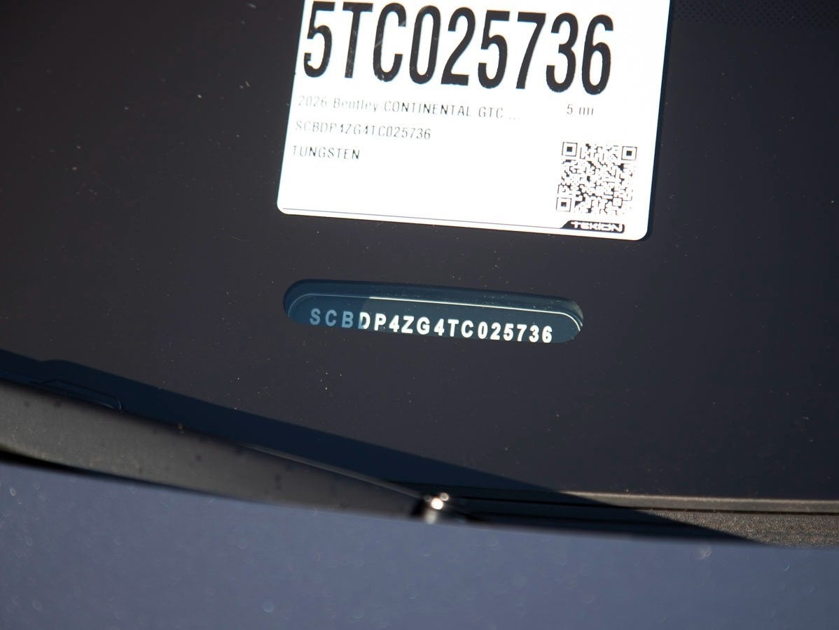 2026 Bentley Continental GTC Azure