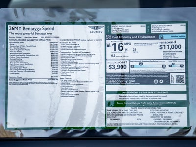 2026 Bentley Bentayga Speed