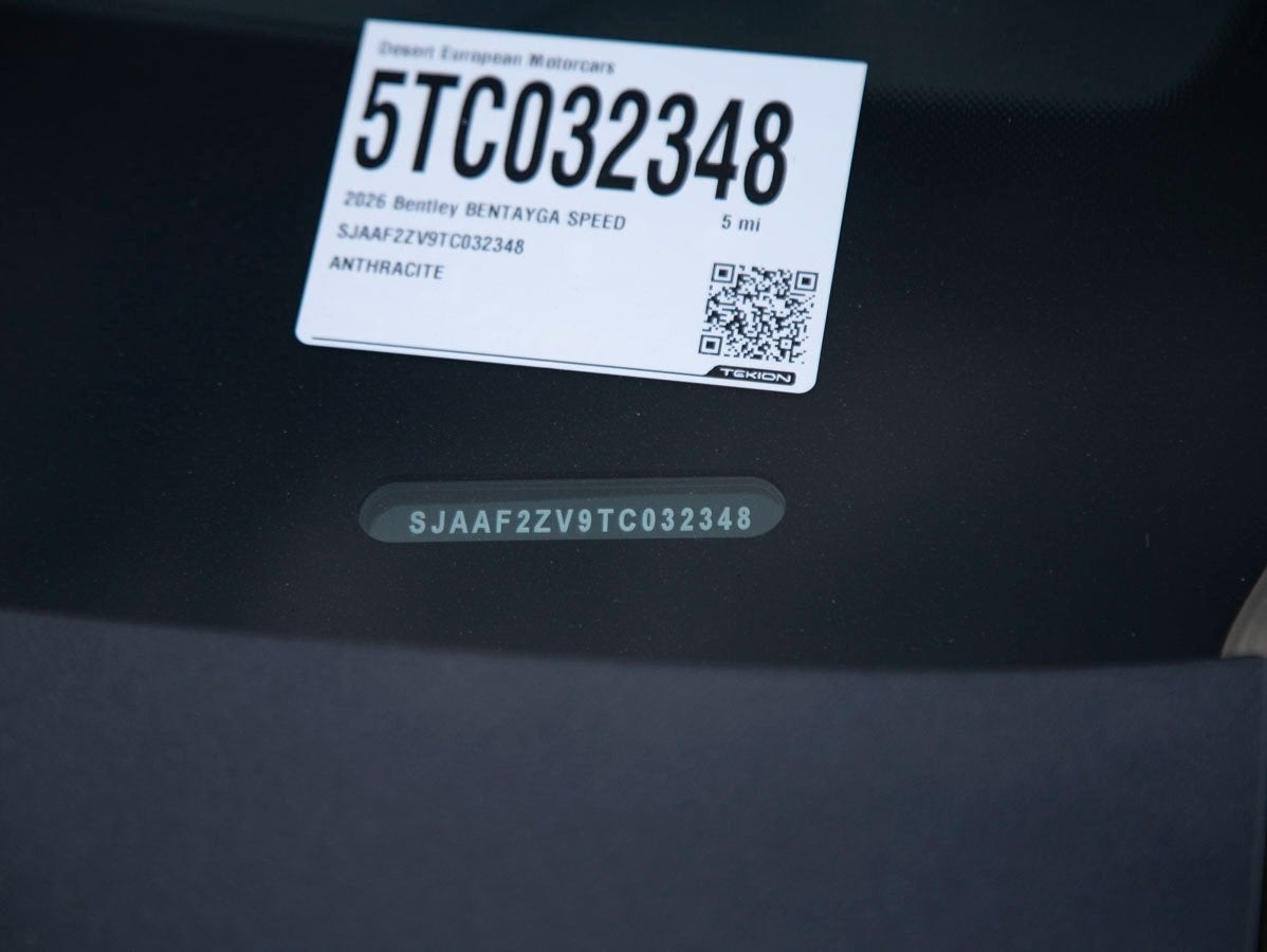 2026 Bentley Bentayga Speed