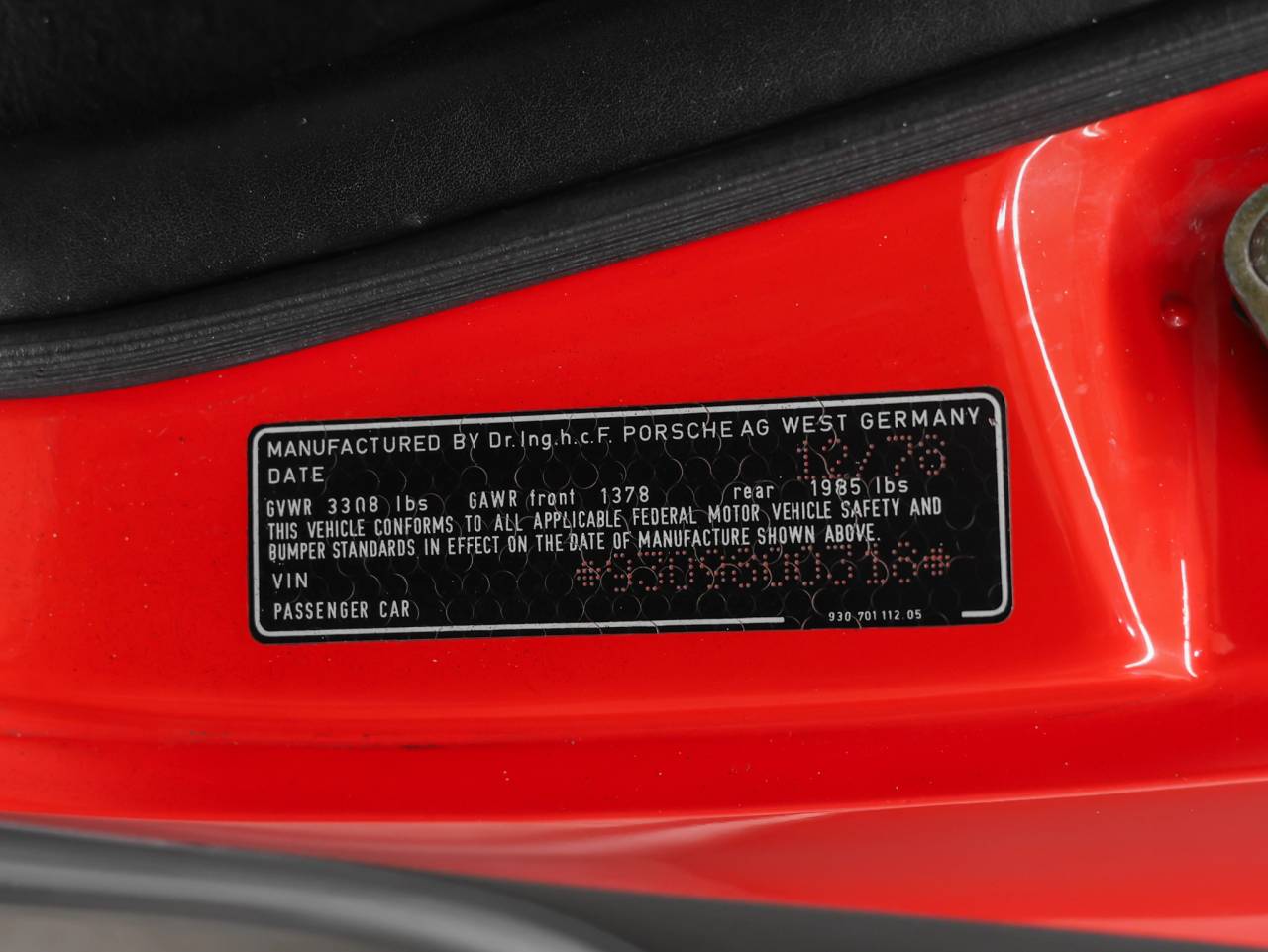 1979 Porsche 911 911 Turbo 3.3 Coupe