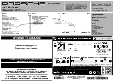 2026 Porsche 911 Carrera