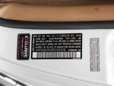 1994 Porsche 911 911 Carrera 4 Coupe Turbo-Look