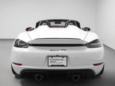2025 Porsche 718 Spyder RS