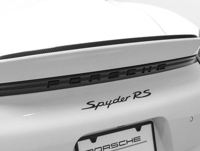 2025 Porsche 718 Spyder RS