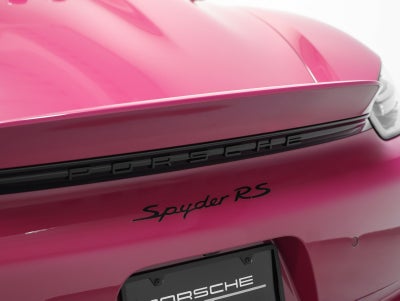 2024 Porsche 718 718 Spyder RS (MY24)