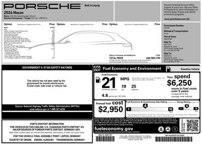 2026 Porsche Macan Base
