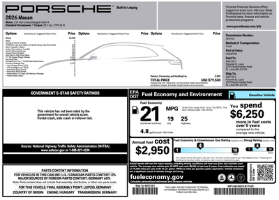 2026 Porsche Macan Macan
