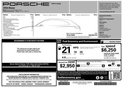 2026 Porsche Macan Macan