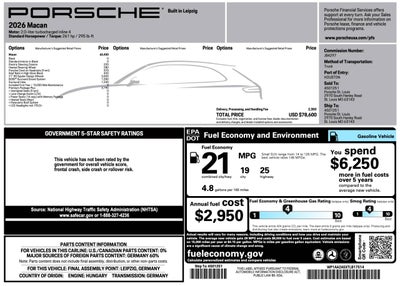 2026 Porsche Macan Macan
