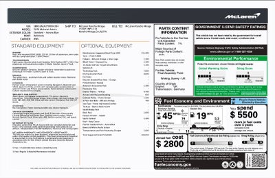 2026 McLaren Artura TechLux