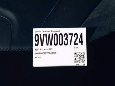 2027 McLaren GTS TechLux