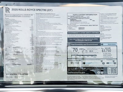 2025 Rolls-Royce Spectre 