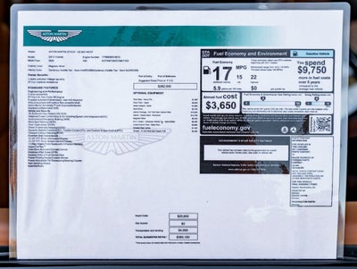 2026 Aston Martin DB12 Volante