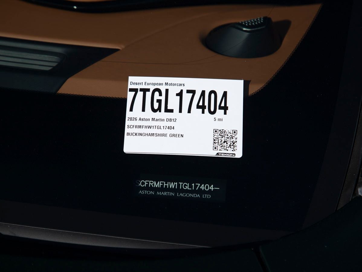 2026 Aston Martin DB12 S