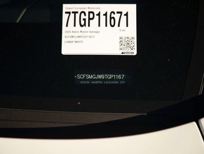 2026 Aston Martin Vantage Roadster