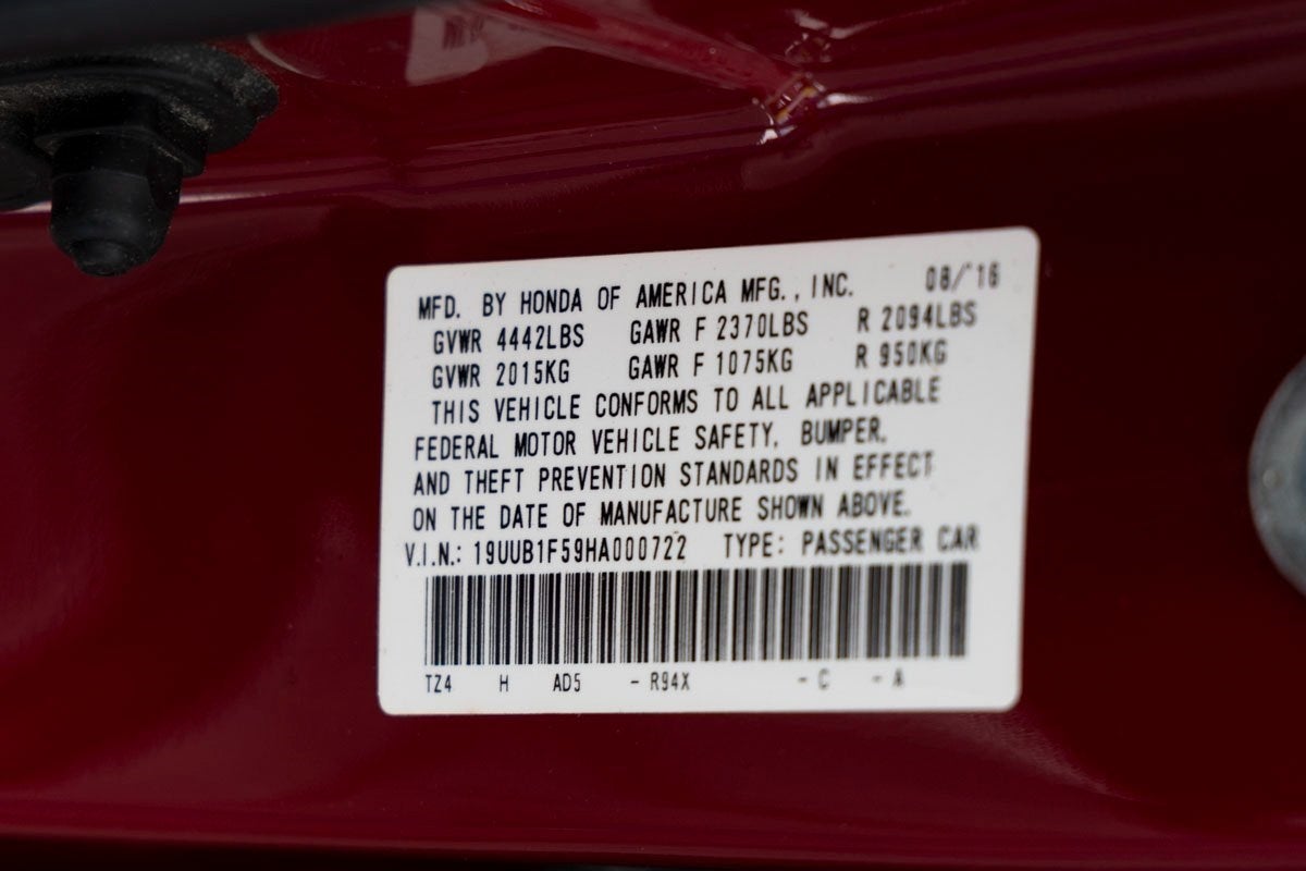 2017 Acura TLX 2.4L Base