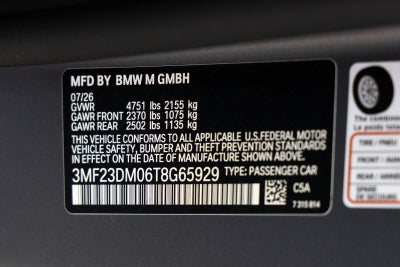 2026 BMW M2 Base