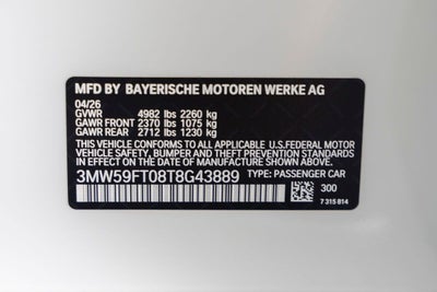 2026 BMW 340i M340i