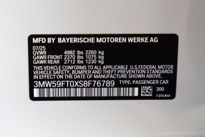 2025 BMW 3 Series M340i