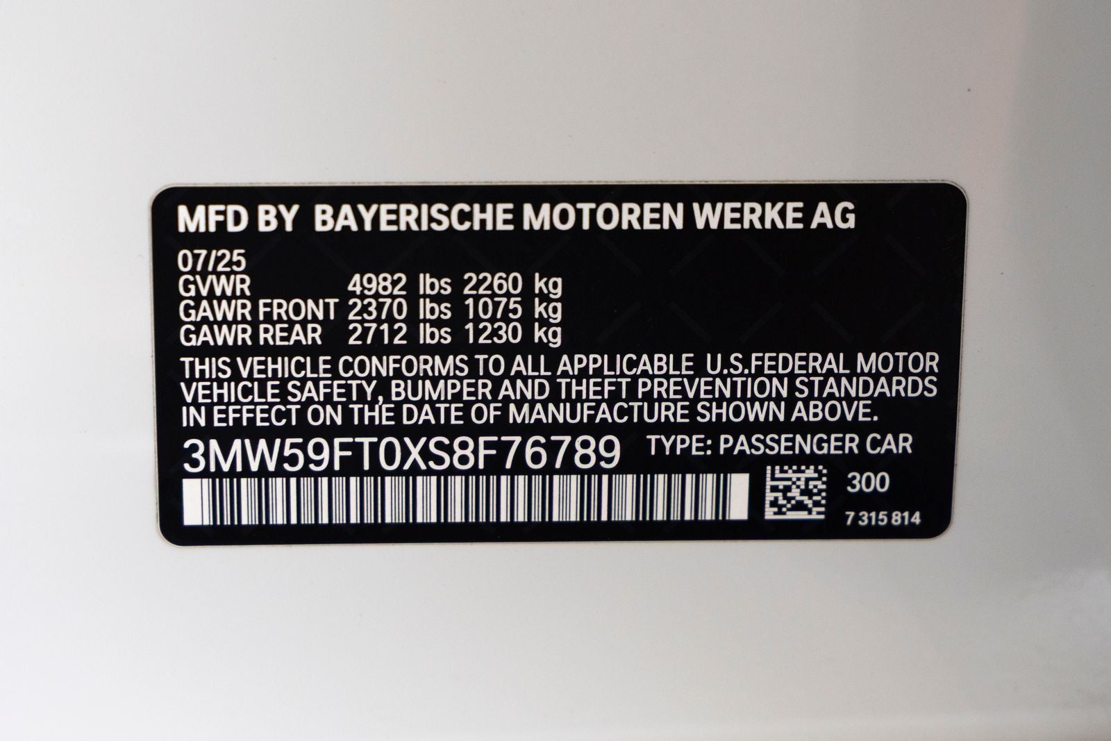 2025 BMW 3 Series M340i
