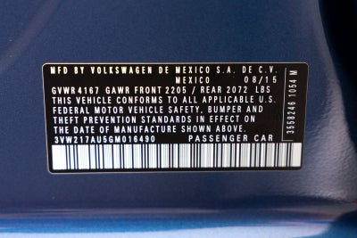 2016 Volkswagen Golf TSI S 4-Door