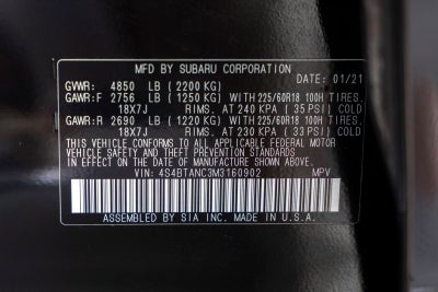 2021 Subaru Outback Limited