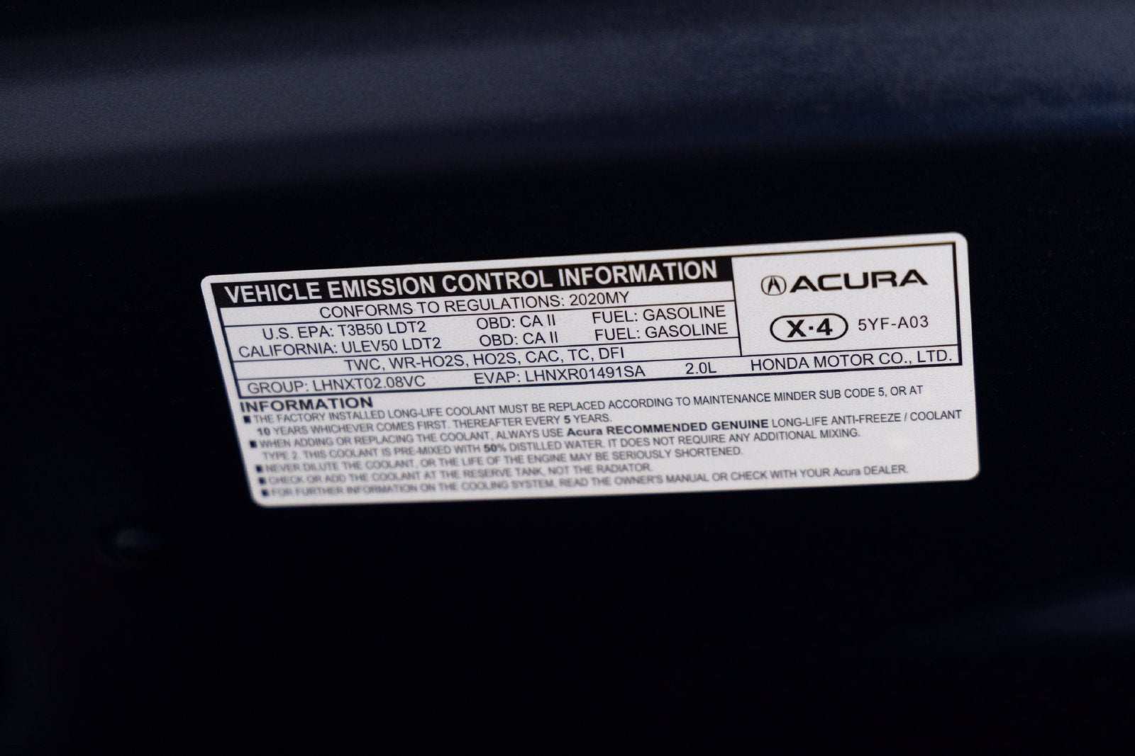 2020 Acura RDX Technology Package