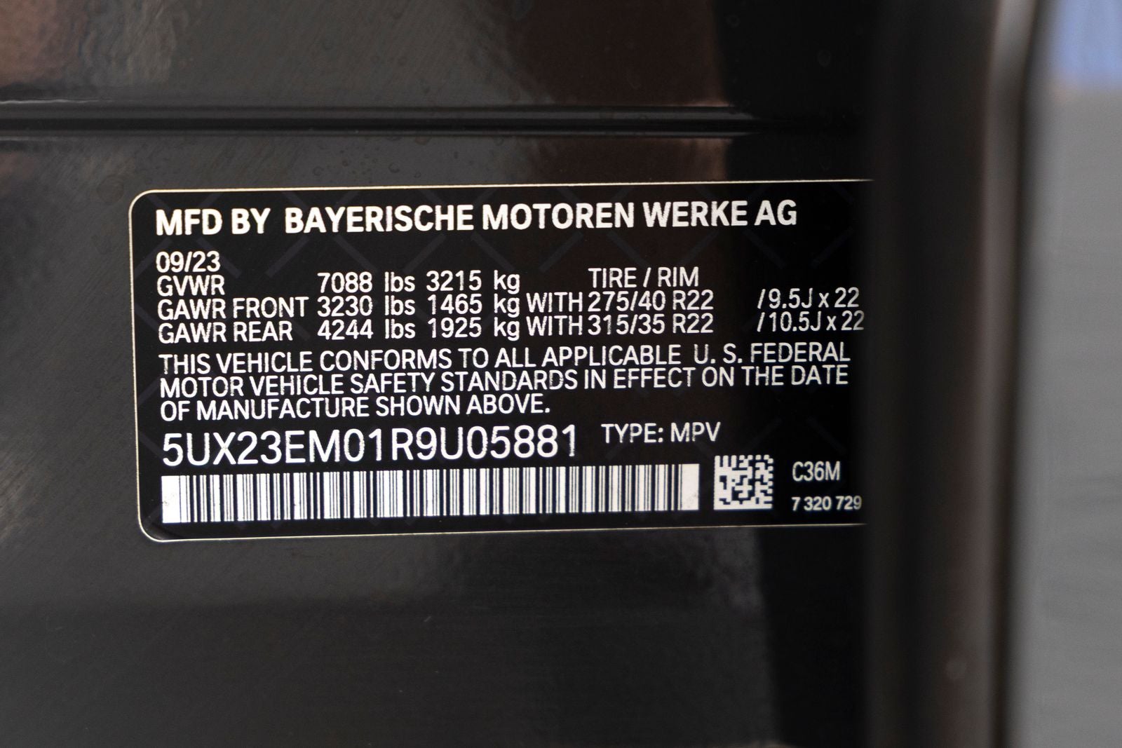 2024 BMW X7 xDrive40i