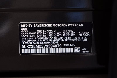 2027 BMW X7 xDrive40i