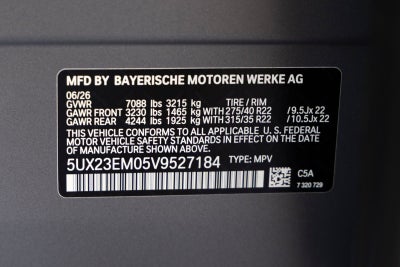 2027 BMW X7 xDrive40i