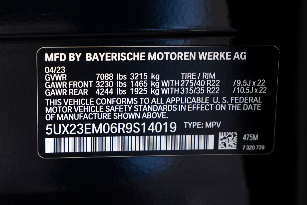 2024 BMW X7 xDrive40i