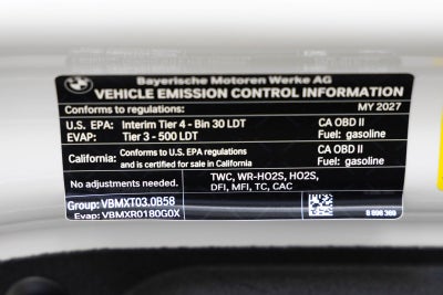 2027 BMW X7 xDrive40i