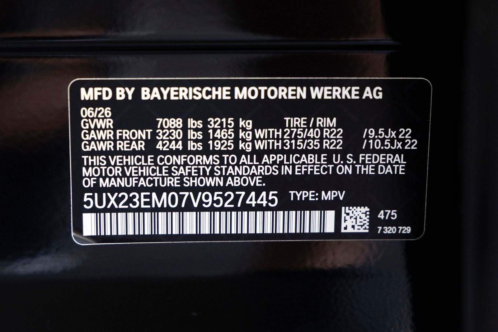 2027 BMW X7 xDrive40i